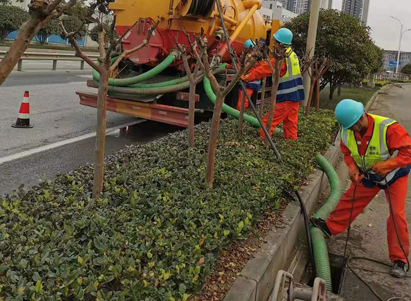 公主岭市政管道清淤